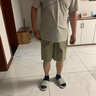 啄木鳥（TUCANO）休閑褲男夏季薄款冰絲短褲2025新款外穿5分褲男褲商務(wù)中褲五分褲 卡其色 36 【腰圍2尺8 適合180斤上下】 曬單實(shí)拍圖