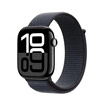 Apple/蘋(píng)果 Watch Series 10 智能手表GPS款46毫米亮黑色鋁金屬表殼濃墨色回環(huán)式運(yùn)動(dòng)表帶MX283CH/B 曬單實(shí)拍圖