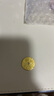 中國(guó)黃金（CHINA GOLD）足金999吉言錢幣黃金吊墜古法掛墜項(xiàng)鏈男女情侶款七夕情人節(jié)禮物 金重約6g【配繩】 曬單實(shí)拍圖