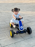 AULDEY兒童電動(dòng)四輪卡丁車1-8歲平衡車四輪小孩禮物可坐帶遙控免安裝 櫻花粉單驅(qū)小電瓶藍(lán)牙音樂遙控 曬單實(shí)拍圖