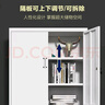 豫基恩文件柜鐵皮柜辦公柜檔案柜儲(chǔ)物柜抽屜柜資料柜憑證柜辦公室柜子 通雙節(jié)文件柜 0.3mm 曬單實(shí)拍圖