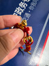 中國黃金（CHINA GOLD）生肖馬黃金轉(zhuǎn)運(yùn)珠馬上有錢琺瑯招財小馬轉(zhuǎn)運(yùn)珠編織手鏈本命年禮物 約0.7g 曬單實拍圖