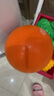 彌鹿（MiDeer）靜音拍拍球兒童室內(nèi)彈力球幼兒園寶寶玩具球無聲海綿籃球3歲+ 5號靜音球-暖陽黃（4歲+） 曬單實拍圖