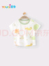 優(yōu)奇寶寶短袖t恤夏季男童女童半袖嬰幼兒薄款上衣T恤嬰兒衣服夏款打底 曬單實(shí)拍圖