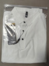 皮爾卡丹（pierre cardin）男士短袖T恤桑蠶絲夏季簿款純色中年大碼寬松真絲POLO.衫針織 白色 XL  建議140-155斤 曬單實(shí)拍圖