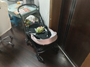 朗納鉑（land leopard） 鷹Pro+嬰兒推車嬰兒車雙向安全靠背輕便可坐可躺新生兒一鍵折疊 小豬粉 曬單實(shí)拍圖