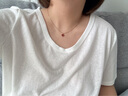 梵克雅寶 Alhambra四葉草幸運系列 項鏈 18k金 女款 生日禮物 送女友老婆 小號 紅玉髓VCARN59M00 9mm 曬單實拍圖