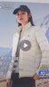 拓路者雪狐鵝絨服男立領排骨羽絨服秋冬季外套保暖沖鋒衣內(nèi)膽女戶外防風 日光橙-男 XL 曬單實拍圖