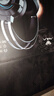 狼蛛（AULA） 電腦耳機(jī)頭戴式耳麥 游戲電競(jìng)耳機(jī)吃雞7.1筆記本電腦重低音有線降噪聽聲辯位 S602皎月白【單USB】7.1 無規(guī)格 曬單實(shí)拍圖