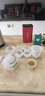智典冰種琉璃茶壺茶杯辦公室功夫茶具套裝高檔禮品伴手禮 水墨琉璃蓋碗10頭（無禮盒） 曬單實拍圖
