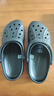 crocs卡駱馳貝雅洞洞鞋沙灘鞋|10126 黑色-001 43(270mm)  曬單實拍圖