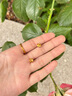 timebetter天然黃水晶銀耳釘925銀耳環(huán)小眾高級感簡約六爪送證書生日禮物 天然黃水晶銀耳釘/主石直徑約6mm 925銀材質(zhì) 曬單實拍圖