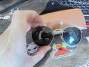 雷朋（RayBan）太陽(yáng)鏡復古圓形款時(shí)尚男女款墨鏡素顏修飾眼鏡0RB3447禮物 919648 經(jīng)典金框黑色偏光鏡片 尺寸53 曬單實(shí)拍圖