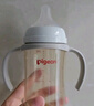 貝親ppsu奶瓶 新生兒奶瓶 寬口徑寶寶水瓶 嬰兒喝奶瓶 兒童離乳吸管瓶 240ml 帶M奶嘴（3個(gè)月+） 曬單實(shí)拍圖