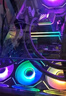 玩嘉棱鏡8Pro ARGB黑色反向風扇 機箱散熱12CM風扇神光同步5V3針ARGB PWM溫控調速 曬單實拍圖