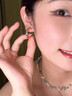Amber Lollipop天河石耳環(huán)女士小眾高級感寶石耳飾生日520情人節禮物送女友老婆 耳環(huán)(AureaSpike系列) 曬單實(shí)拍圖