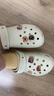 卡駱馳（crocs）經(jīng)典云朵Clog女沙灘洞洞鞋涼拖鞋206750 206750-001  37  曬單實(shí)拍圖
