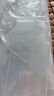 畢亞茲一次性雨鞋套防水防滑雨靴腳套加厚塑料男女通用鞋套長筒白6只裝 曬單實拍圖