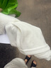 FR.YH.ZH蜜蜂心愿社宋正恩白色字母印花慵懶微透寬松防曬罩衫上衣 白色T恤 均碼 曬單實拍圖