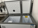 Midea美的冰柜210升家商兩用 冷藏冷凍雙溫雙箱冷柜 一級能效電子溫控 白色 210L BCD-210DKEM(E) 曬單實拍圖