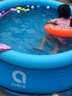 西哈泳士充氣游泳池兒童家用室外折疊大人泳池加厚成人戶(hù)外超大型水池遮陽(yáng) 【高51cm】1.8米三層夾網(wǎng) 入門(mén)套餐 有線(xiàn)閃充 曬單實(shí)拍圖