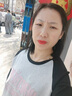 潮衣控搭配鯊魚褲的上衣中長款打底衫女內(nèi)搭加絨加厚插肩袖長袖t恤秋冬 白拼黑 磨毛加厚 城堡 M 80-105斤 曬單實拍圖