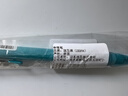 斑馬牌（ZEBRA）子彈頭按動中性筆0.5mm 真好系列 學生刷題筆記寫字筆 辦公用簽字筆C-JJ3 藍綠桿黒芯 單支裝 曬單實拍圖