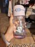 膳魔師（THERMOS）兒童水杯tritan吸管杯小學(xué)生開學(xué)必備水壺小熊貓420ml黃 曬單實(shí)拍圖
