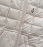 Teenie Weenie Kids小熊童裝24冬季款男女童寶純色無袖羽絨服 蜜桃醬小吐司（粉色） 130 cm 曬單實拍圖
