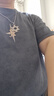 后探cityboy潮牌美式230g高密重磅短袖t恤男夏季寬松圓領(lǐng)休閑半袖男裝 灰色 XL（140-160斤） 曬單實(shí)拍圖