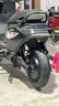 比博士RS5后減震九號E300P E200P M395C NZMIX MZMIX E100 E80C E150MK2極核AE4 AE5小牛FXT U3后減震器 黑色 RS5-305孔距（圓口叉口都配） 曬單實(shí)拍圖