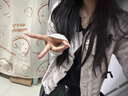 CS.LION甜美可愛風(fēng)秋季針織開衫外套女秋冬寬松短款上衣蝴蝶結(jié)毛衣新款女 燕麥色 L 建議110-130斤 曬單實(shí)拍圖