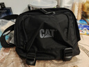 卡特（CAT）單肩包斜挎包運動(dòng)外出休閑輕手機包8英寸ipad包郵差包 黑 84928 曬單實(shí)拍圖