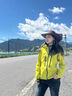 JEEP SPIRIT吉普熒光綠硬殼沖鋒衣女2025新款春秋季超好看美式戶外三合一外套 男女同款-熒光綠【單沖】 S 曬單實(shí)拍圖