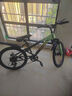 鳳凰山地自行車(chē)男女青少年變速碟剎山地車(chē)兒童自行車(chē)學(xué)生單車(chē) 騎酷 熒光綠 7速 輻條輪 22英寸【適合140CM-170CM】 曬單實(shí)拍圖