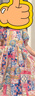 ASK JUNIOR兒童裙子2025夏透氣女童撞色短袖泡泡袖連衣裙公主裙 花色  170  曬單實(shí)拍圖
