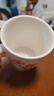 千代源貓咪圖案杯子女可愛家用馬克杯創(chuàng)意陶瓷杯辦公室日式小貓少女水杯 B1馬筧齒- 330ml 曬單實拍圖