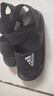阿迪達(dá)斯（adidas）兒童涼鞋夏季男女大小童沙灘鞋 GW0344黑 2/34碼/210mm  曬單實(shí)拍圖