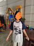凌卡戚國(guó)潮可愛貓咪插肩撞色短袖T恤女新小眾復(fù)古校園風(fēng)上衣ins 黑拼灰色優(yōu)質(zhì)面料 L 106-120斤正版品質(zhì) 曬單實(shí)拍圖