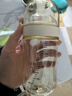 bebebus鉆光奶瓶3-6個月300ml新生兒寶寶ppsu偏心仿母乳防脹氣防嗆奶瓶 曬單實拍圖