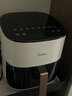 美的（Midea）空氣炸鍋AI烹飪不用翻面 家用全自動(dòng)智能觸控 透明可視實(shí)用大容量 金屬腔體無(wú)異味5.3L MF-KZC5388 曬單實(shí)拍圖