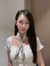 MITHAOL KUSC真絲絲巾桑蠶絲100%絲綢女士方巾生日禮物送媽媽婆婆 淡雅花鳥【代寫賀卡 禮盒包裝】 正方形53cm*53cm 曬單實(shí)拍圖