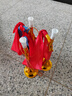 糜嵐（MieLanat）紅軍道具沖鋒號(hào)喇叭號(hào)子兒童6到12歲小號(hào)沖鋒號(hào)舞 塑料大號(hào)沖鋒號(hào)+藍(lán)帶紅綢 曬單實(shí)拍圖