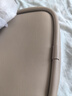 CHARLES&KEITH25夏新品大容量通勤單肩托特包子母包七夕禮物CK2-30782647 Chocolate巧克力色 M 曬單實(shí)拍圖