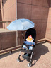OIMG電動(dòng)車雨傘固定器露營(yíng)車推車通用雨傘支架嬰兒車遮陽(yáng)傘架遛娃神器 電動(dòng)車雨傘架牢固可靠 曬單實(shí)拍圖