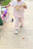巴拉巴拉女童睡衣套裝夏季空調(diào)服兒童家居服中大童小童純棉印花萌 紅色調(diào)00366 110cm 曬單實(shí)拍圖