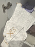 NICKYBABY女童打底褲夏季薄款兒童夏天七分褲女孩寶寶純棉褲子夏裝安全短褲 1743粉色+1743灰色 150 cm 曬單實拍圖