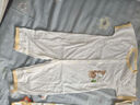 貝瑞加（Babyprints）嬰兒連體衣2件裝新生兒夏季純棉衣服短袖哈衣寶寶家居爬服 黃90 曬單實(shí)拍圖