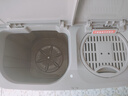YANGZI揚(yáng)子集團(tuán)洗衣機(jī)半自動(dòng)老式家用雙桶大容量雙缸洗衣機(jī)藍(lán)光 洗脫雙筒小型波輪 9公斤強(qiáng)勁電機(jī)-小型款 曬單實(shí)拍圖