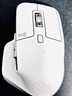 羅技（Logitech）大師系列 MX Master 3S 無線藍(lán)牙鼠標(biāo) 人體工學(xué) 辦公 靜音鼠標(biāo) 高端 珍珠白 帶無線接收器 曬單實(shí)拍圖
